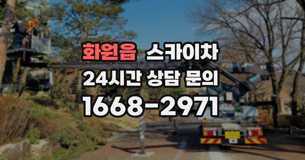 화원읍 스카이차