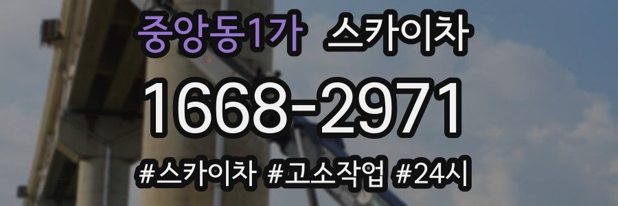 중앙동1가 스카이차