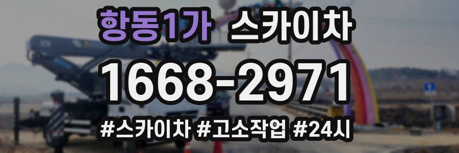 항동1가 스카이차