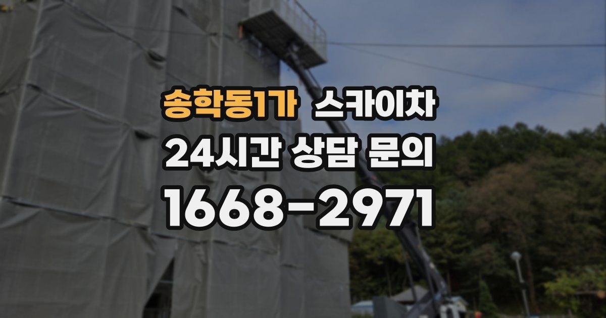 송학동1가 스카이차