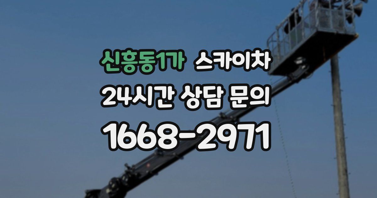 신흥동1가 스카이차