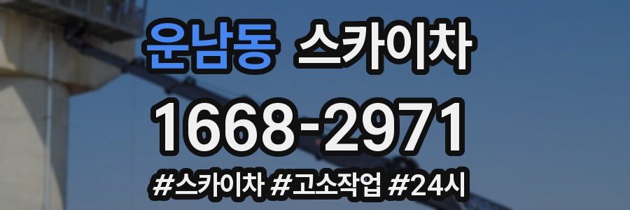 운남동 스카이차