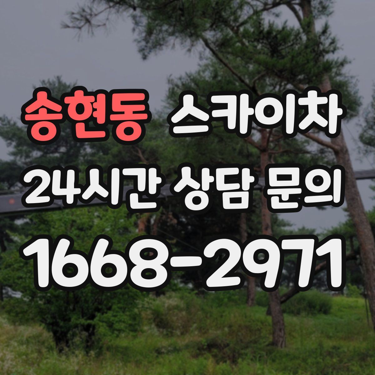 송현동 스카이차