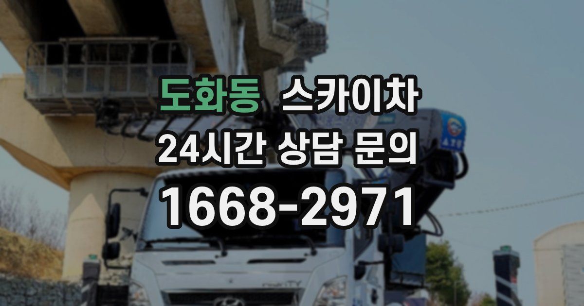 도화동 스카이차