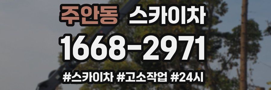 주안동 스카이차
