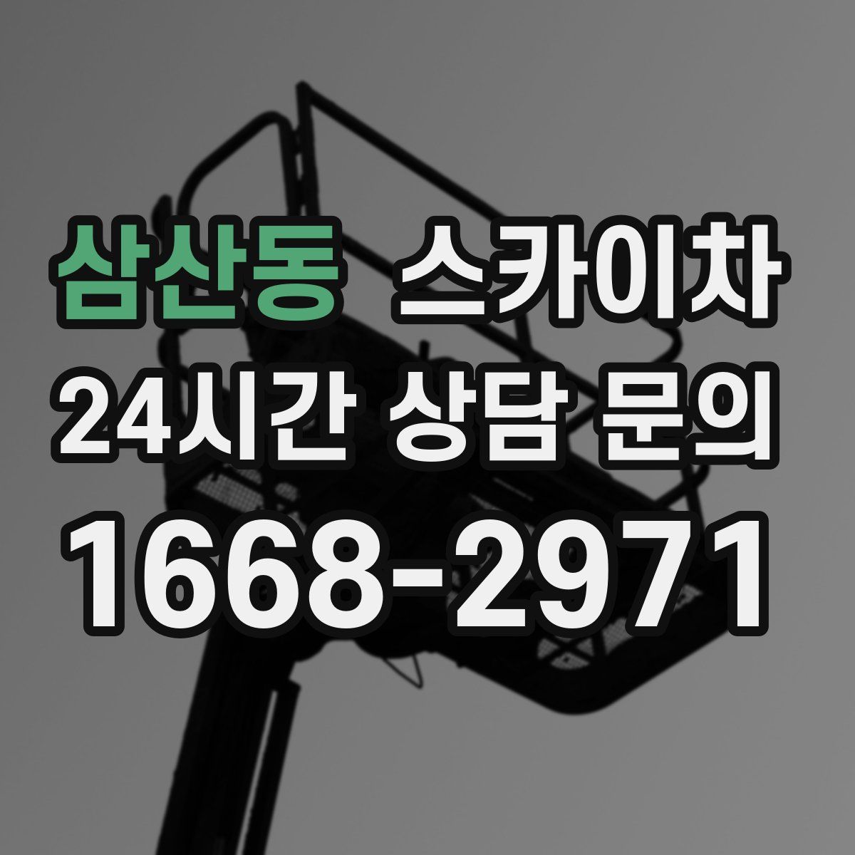 삼산동 스카이차