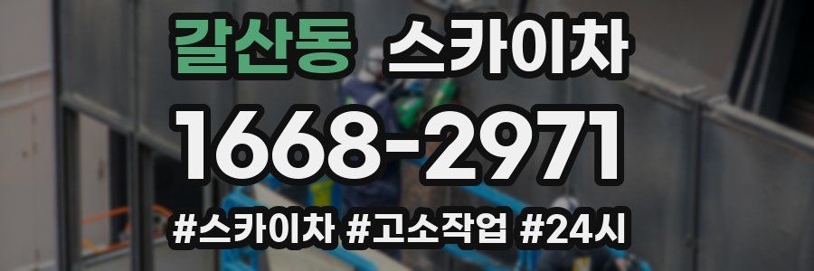 갈산동 스카이차