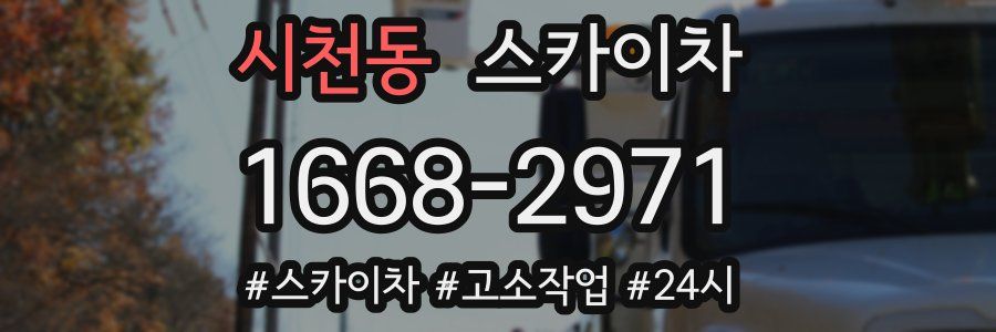 시천동 스카이차