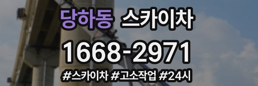 당하동 스카이차