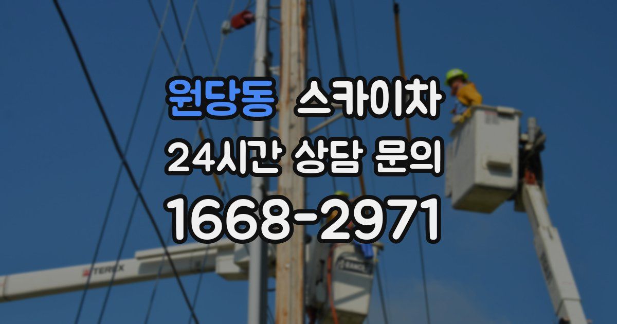 원당동 스카이차