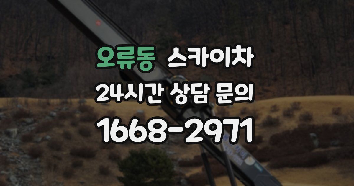 오류동 스카이차