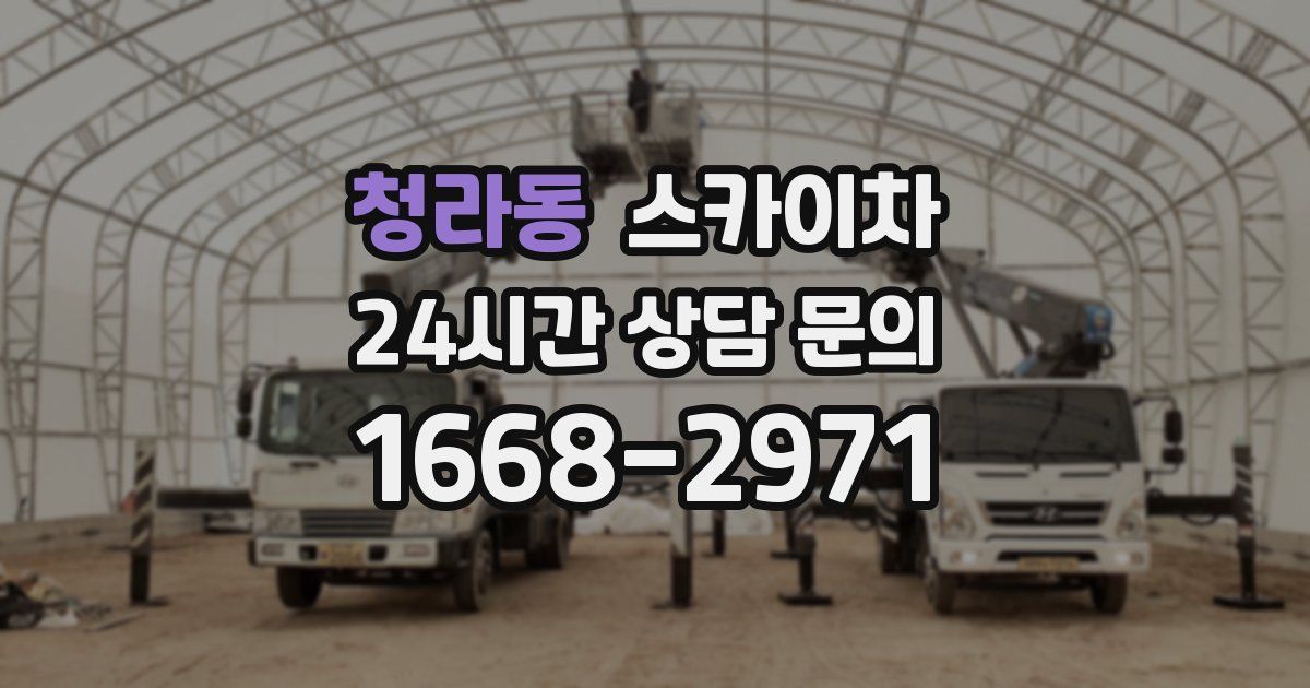 청라동 스카이차