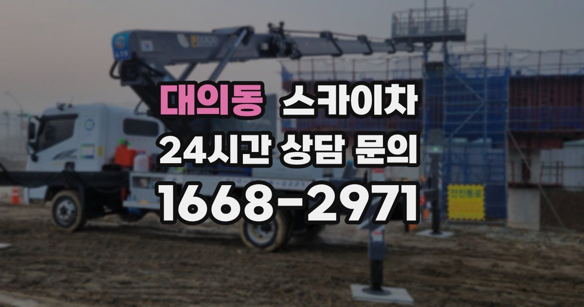 대의동 스카이차