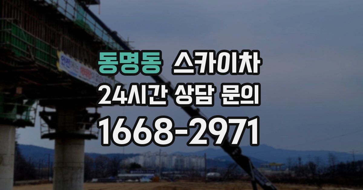 동명동 스카이차