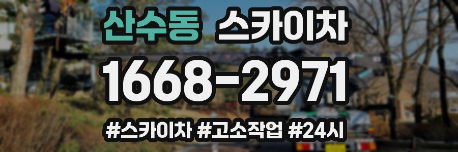 산수동 스카이차