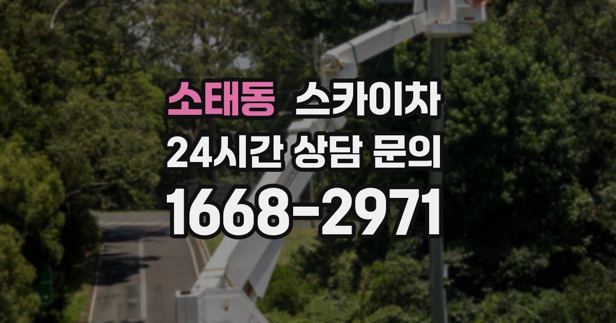 소태동 스카이차