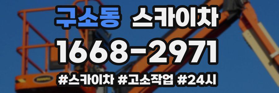 구소동 스카이차