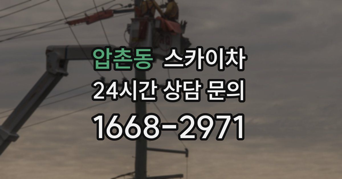 압촌동 스카이차