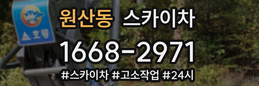 원산동 스카이차