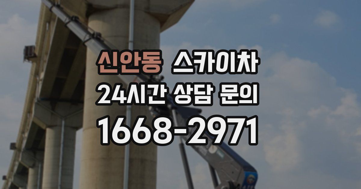 신안동 스카이차