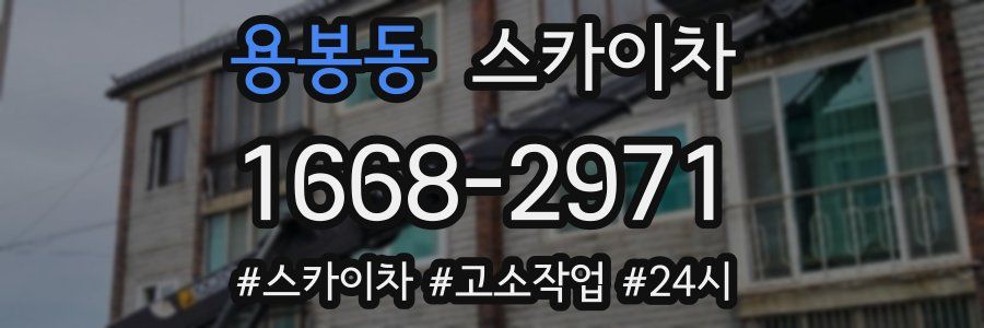용봉동 스카이차