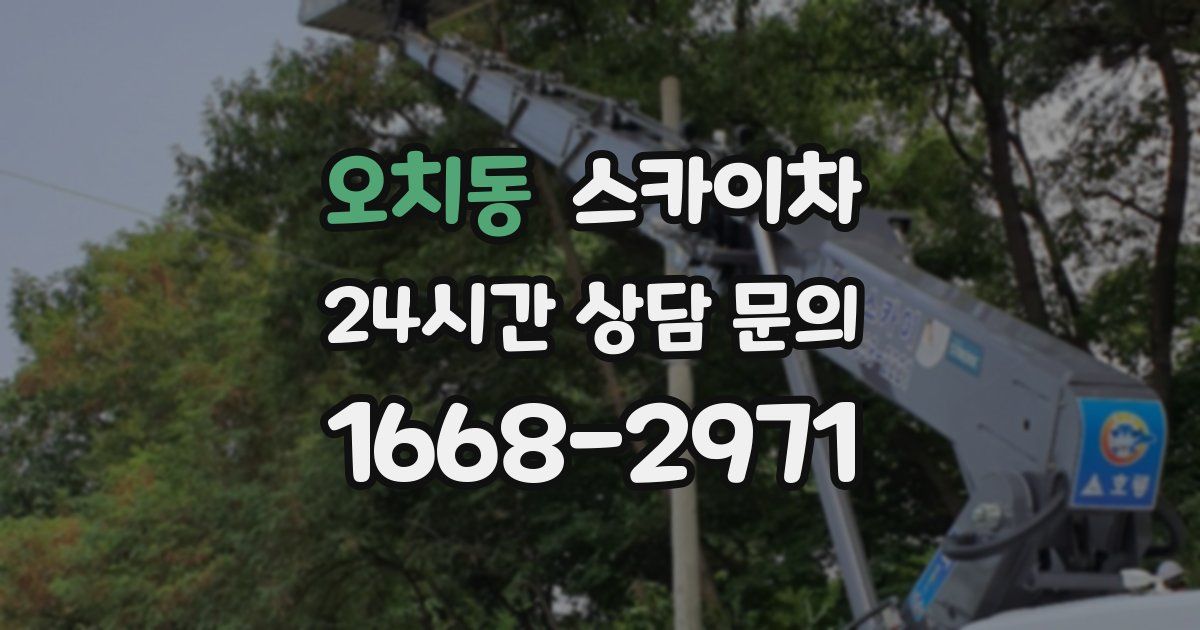 오치동 스카이차
