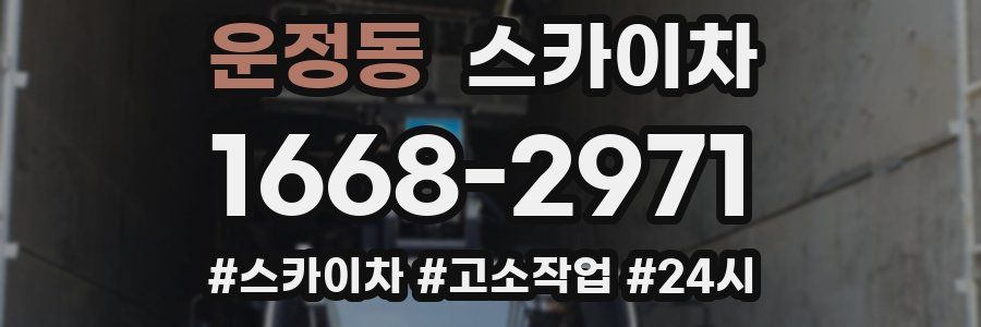 운정동 스카이차