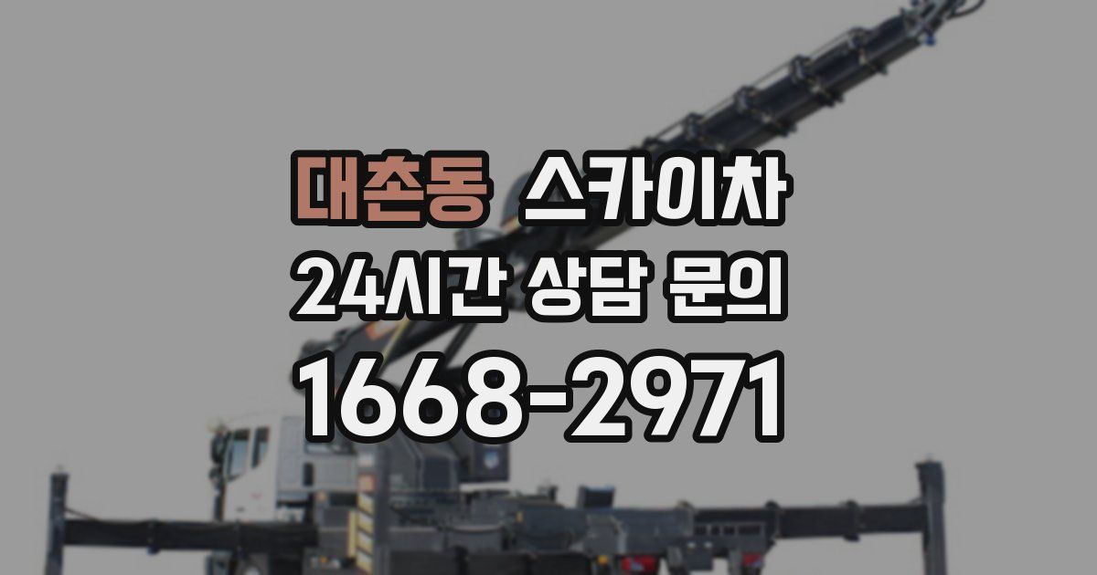 대촌동 스카이차