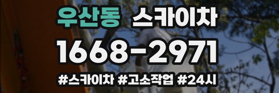 우산동 스카이차