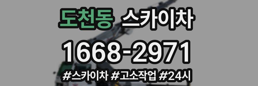 도천동 스카이차