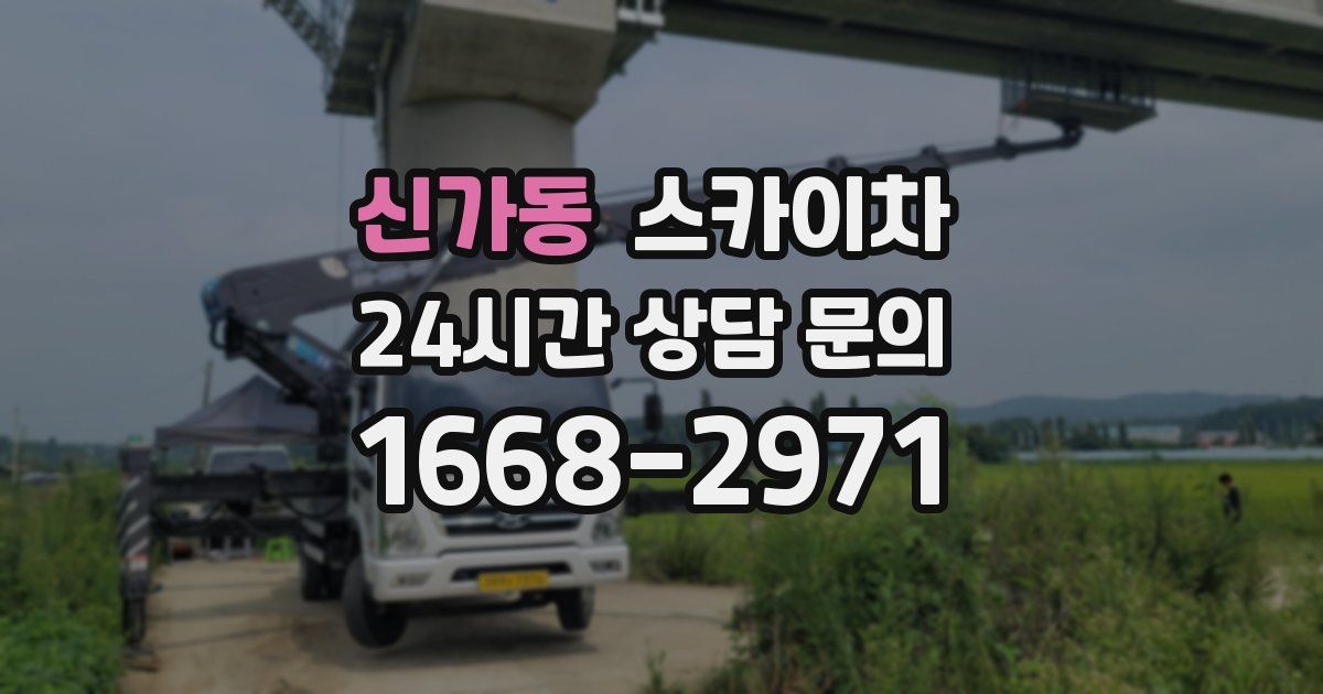 신가동 스카이차