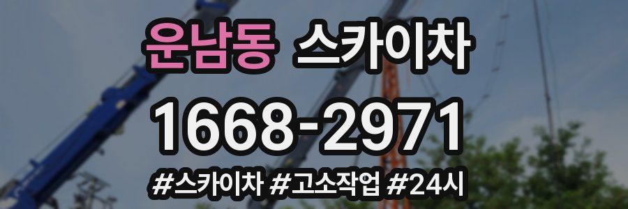 운남동 스카이차