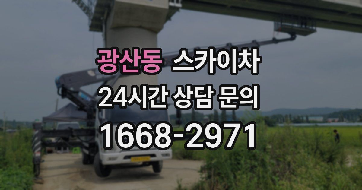 광산동 스카이차
