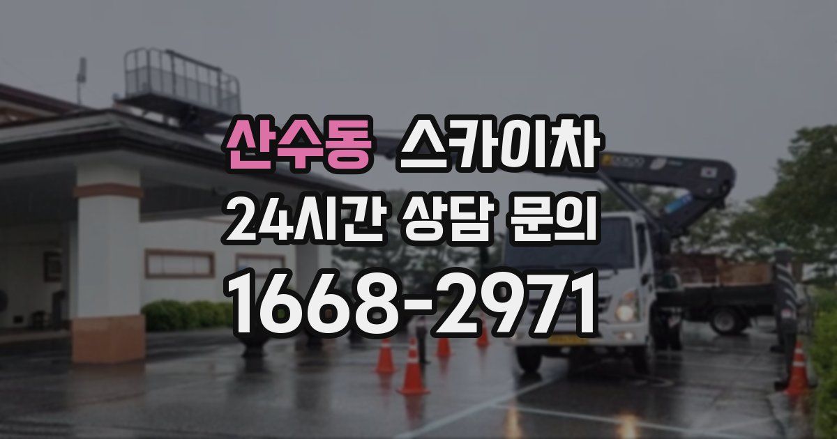 산수동 스카이차