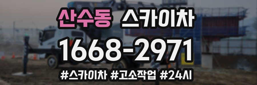 산수동 스카이차