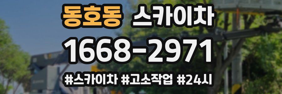 동호동 스카이차