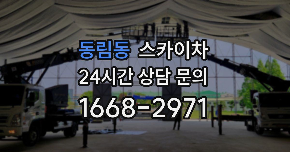 동림동 스카이차