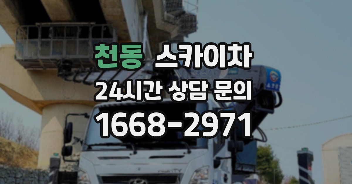 천동 스카이차