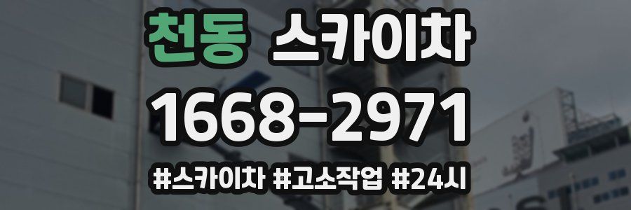 천동 스카이차