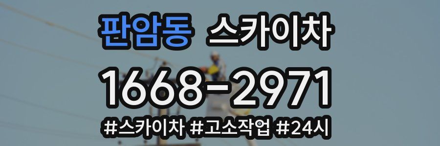 판암동 스카이차