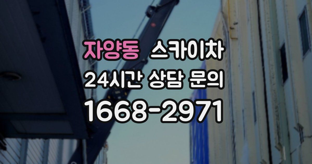 자양동 스카이차