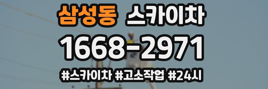 삼성동 스카이차