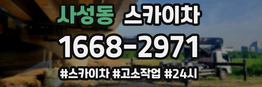 사성동 스카이차