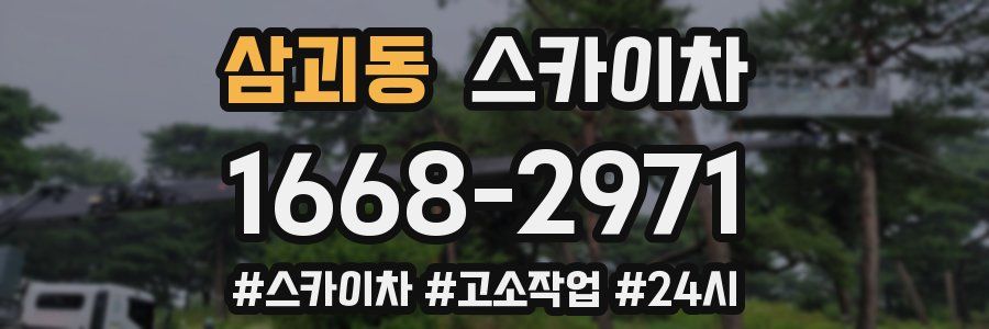 삼괴동 스카이차