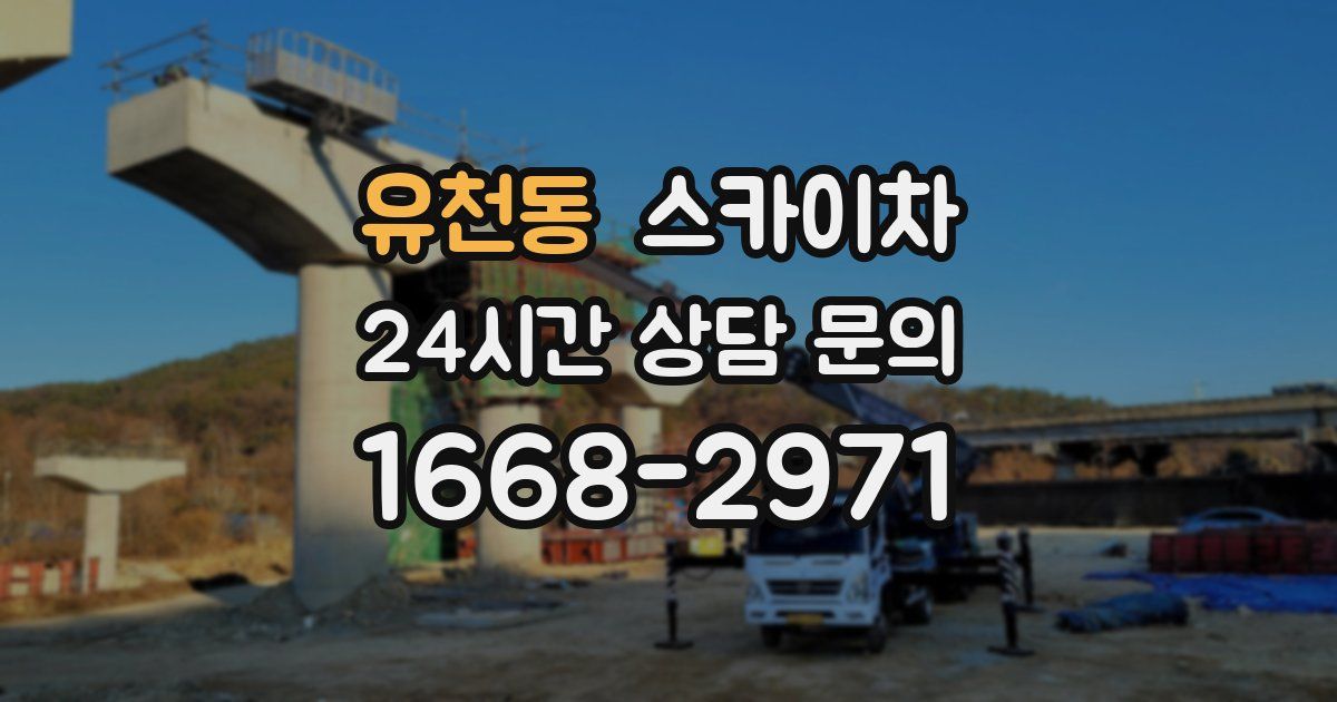 유천동 스카이차