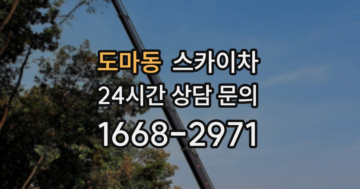 도마동 스카이차