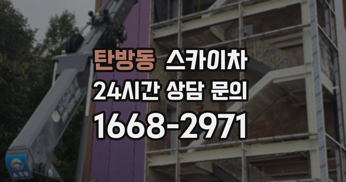 탄방동 스카이차