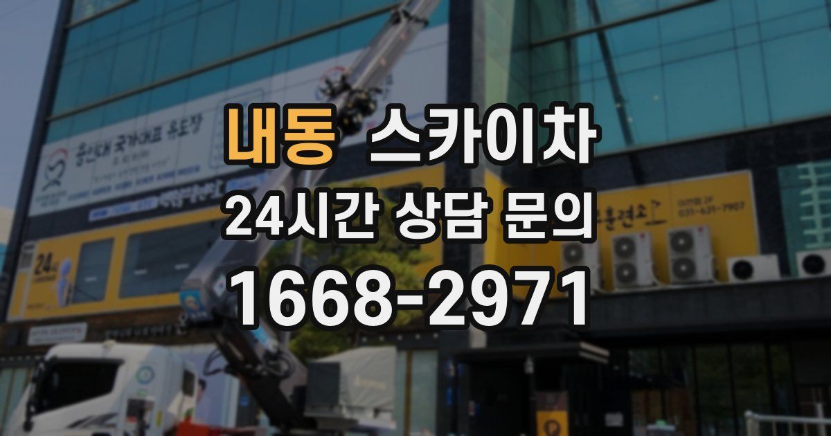내동 스카이차