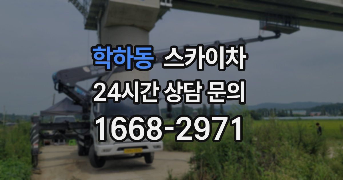 학하동 스카이차