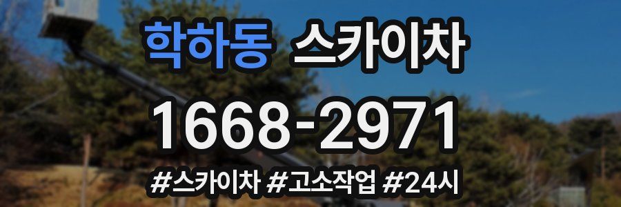 학하동 스카이차